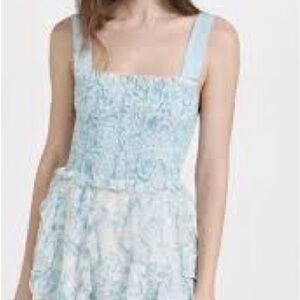Jocelyn Smocked Mini Dress NWT